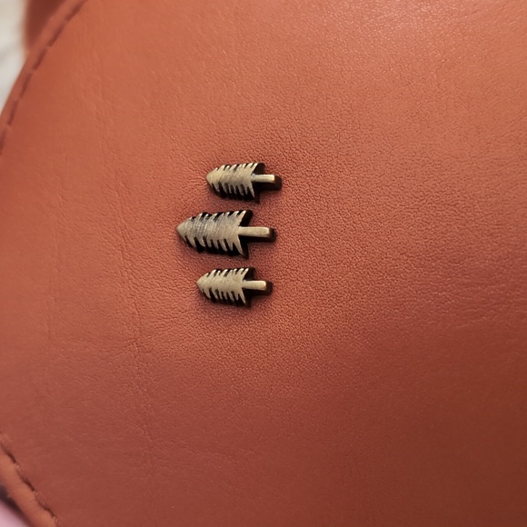 EUC Portland Leather 'Almost Perfect' Sydney Sling Bag Persimmon - Picture 14 of 17